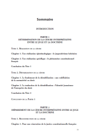 La césure interprétative entre le juge et la doctrine à la lumière de l’expérience constitutionnelle française