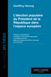 L'élection populaire du Président de la République dans l'espace européen