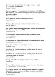 Annuaire 2023 du droit de la sécurité et de la défense
