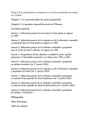 La réclusion criminelle à perpétuité