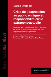 Crise de l'expression au public en ligne et responsabilité civile extracontractuelle