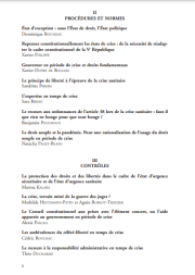 Gouverner et juger en période de crise