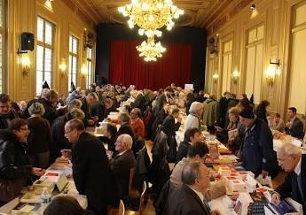 Matthieu Rouillé d'Orfeuil au Salon de l'association des écrivains catholiques 